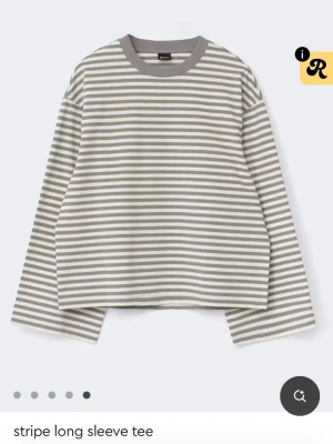 Stripe long sleeve tee  - Från Gina tricot, kommer inte till användning Drf säljer jag den, jättefin! Slutsåld 