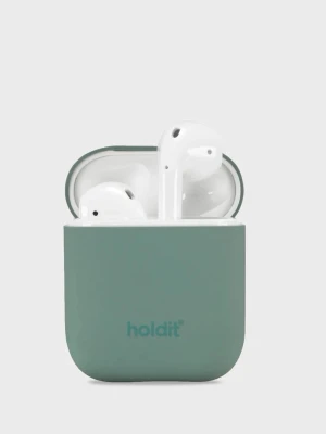Holdit Airpods fodral - Stilrent grönt fodral från holdit. Fodralet har en mjuk, matt yta. Ser helt oanvända ut. Nypris 149kr, pris kan diskuteras 