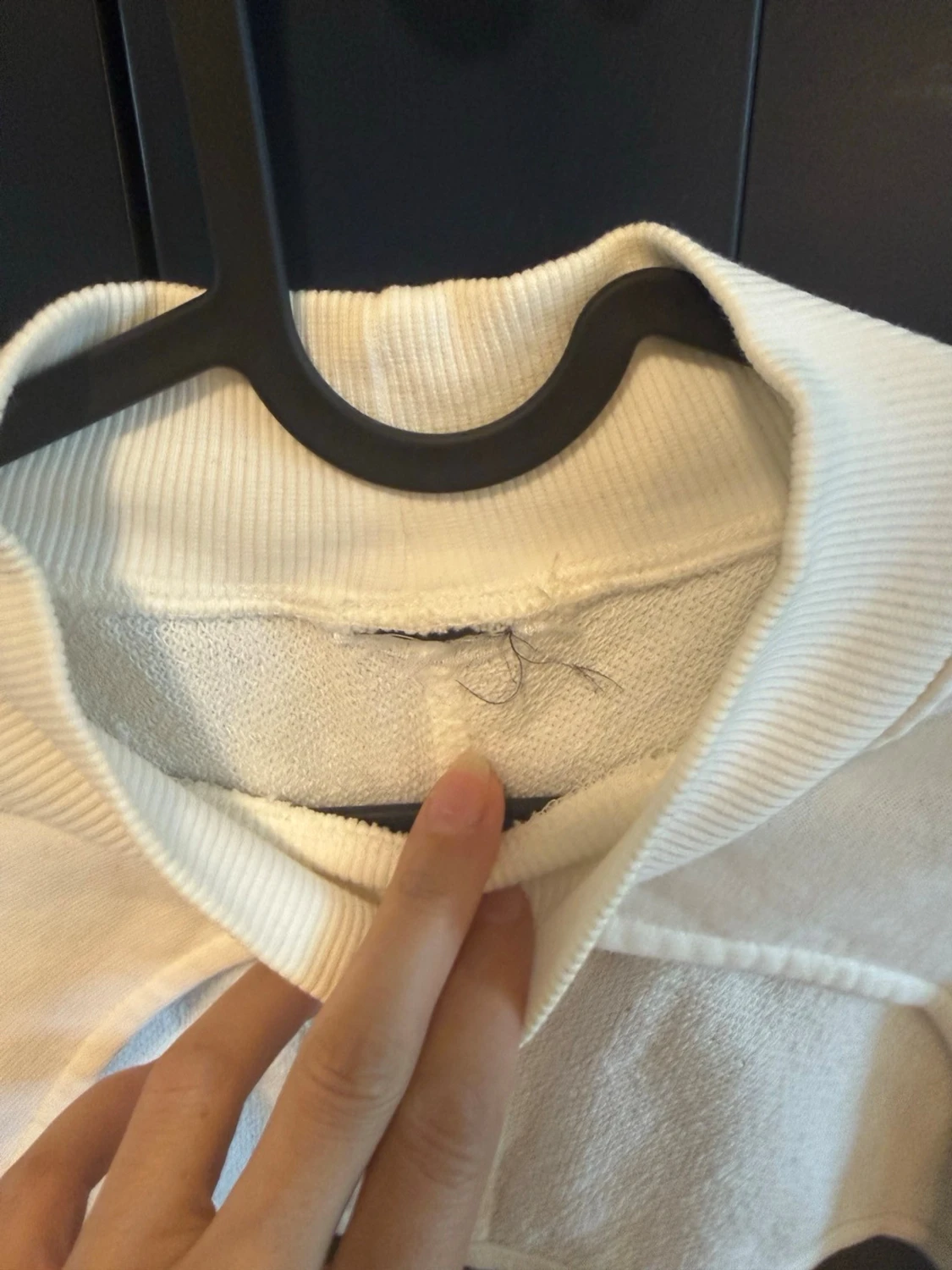 Vit croppad bolerotopp med lång ärm - 1
