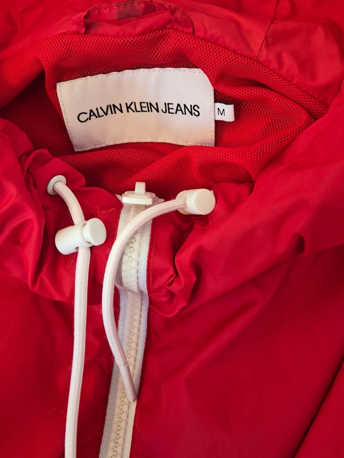 Röd vindjacka från Calvin Klein Jeans - 3