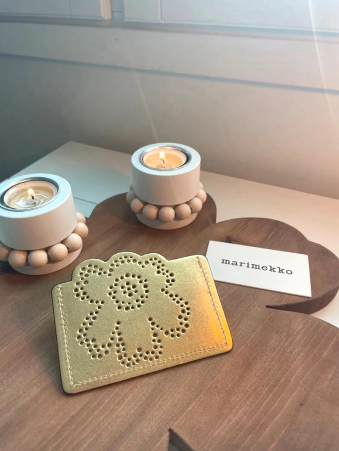 Marimekko Unikko Imprint card holder