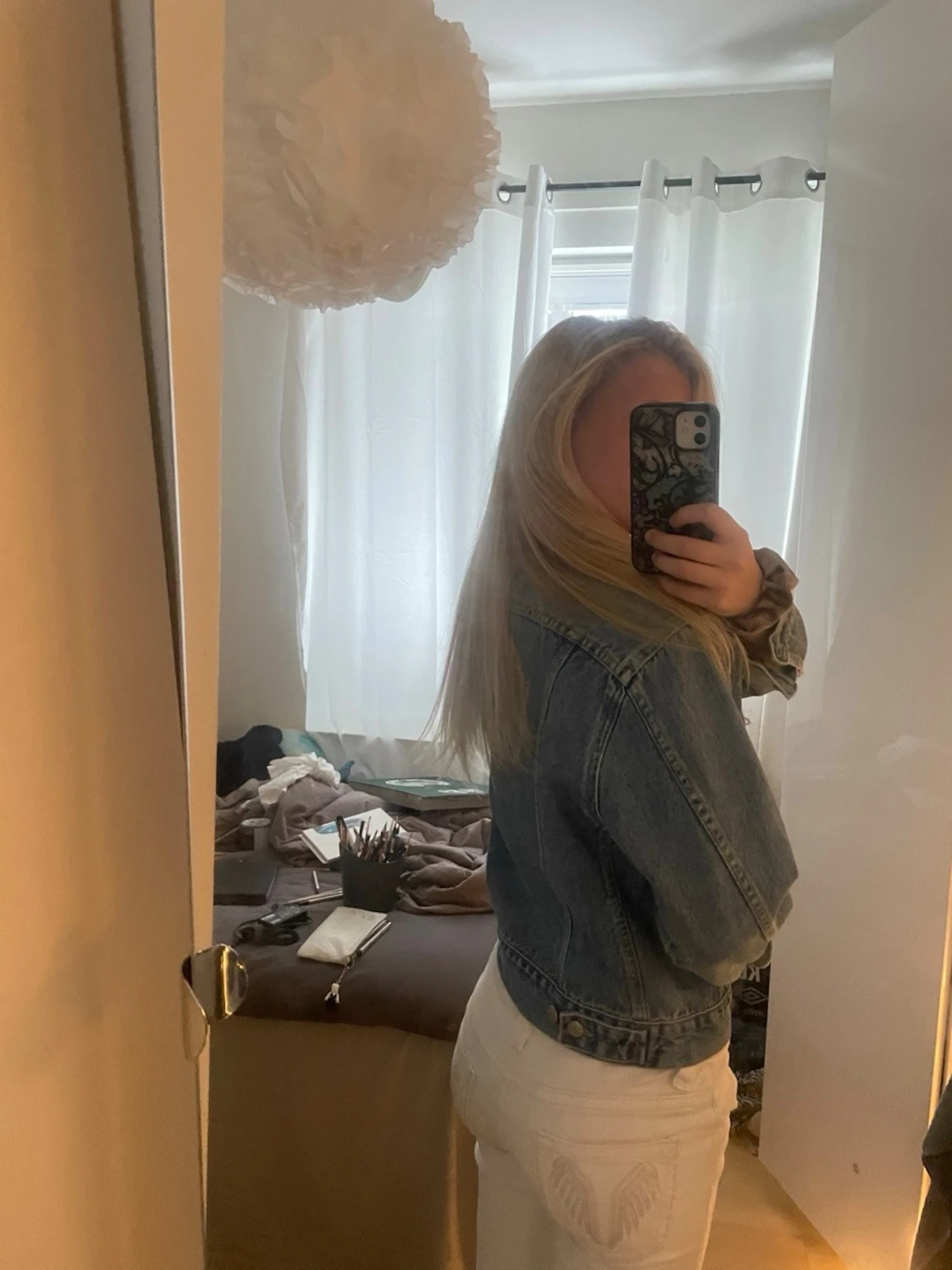Klassisk blå jeansjacka - 2