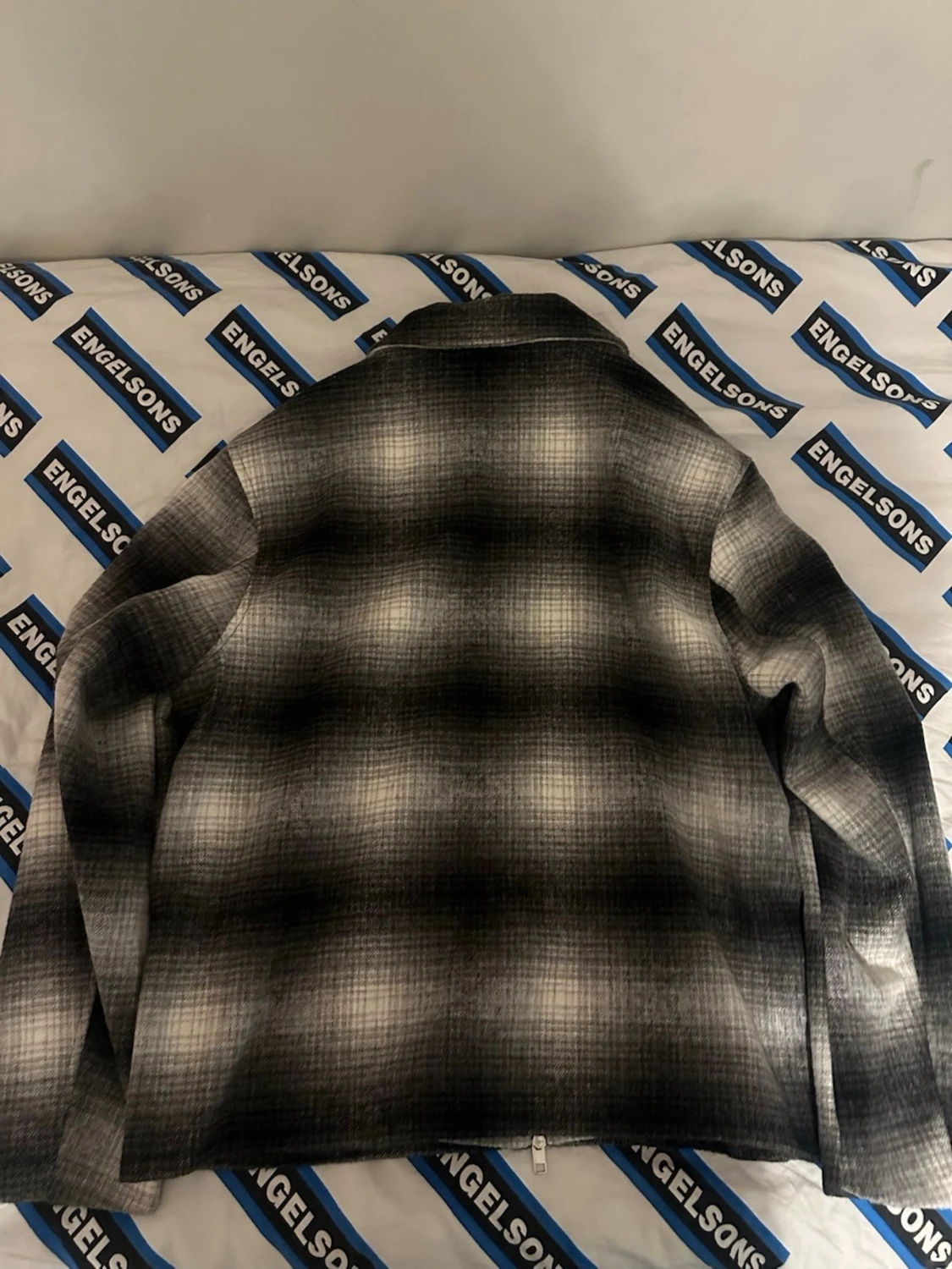 Gråmelerad overshirt från H&M - 4