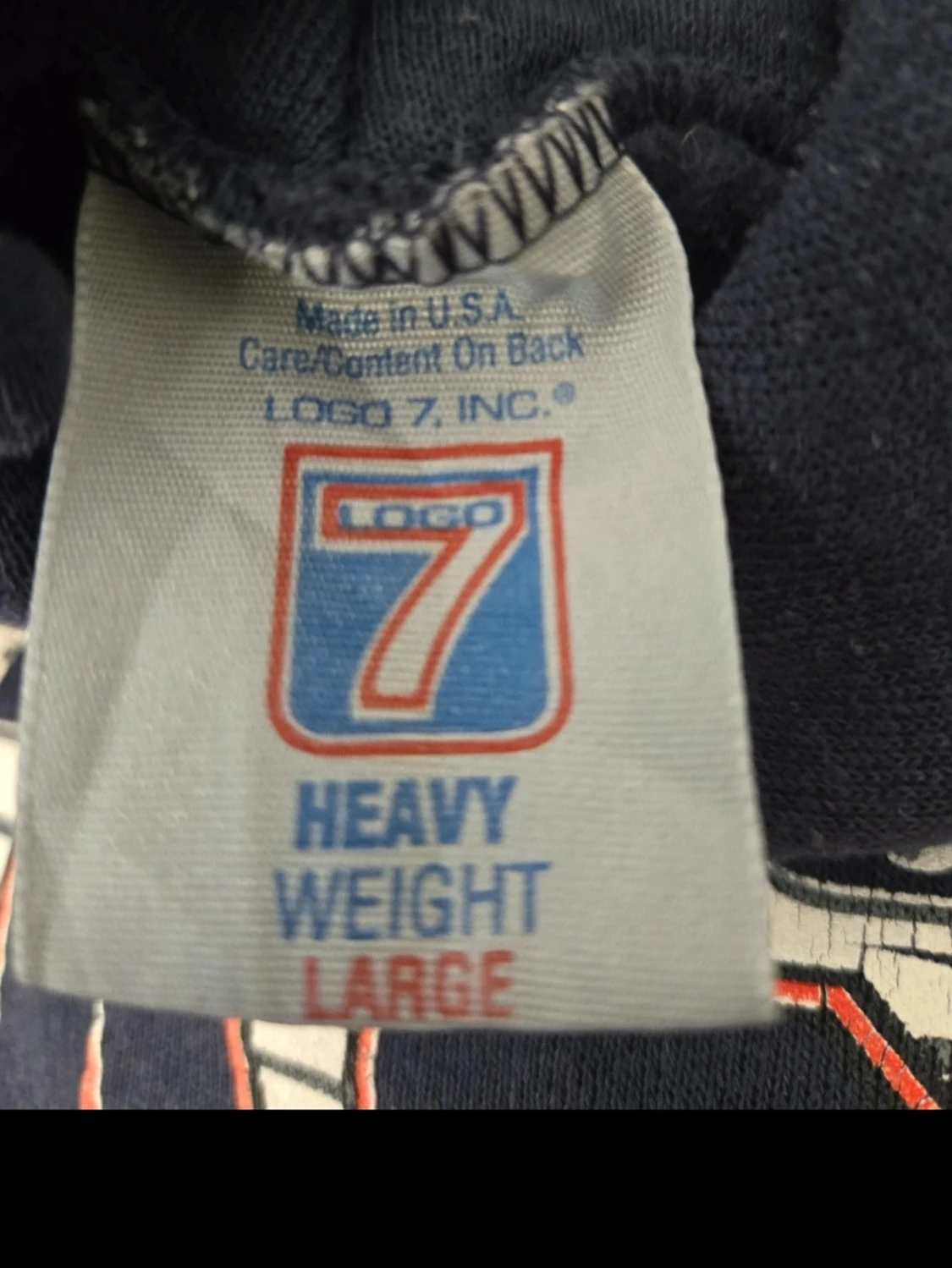 Mörkblå Chicago Bears hoodie - 2