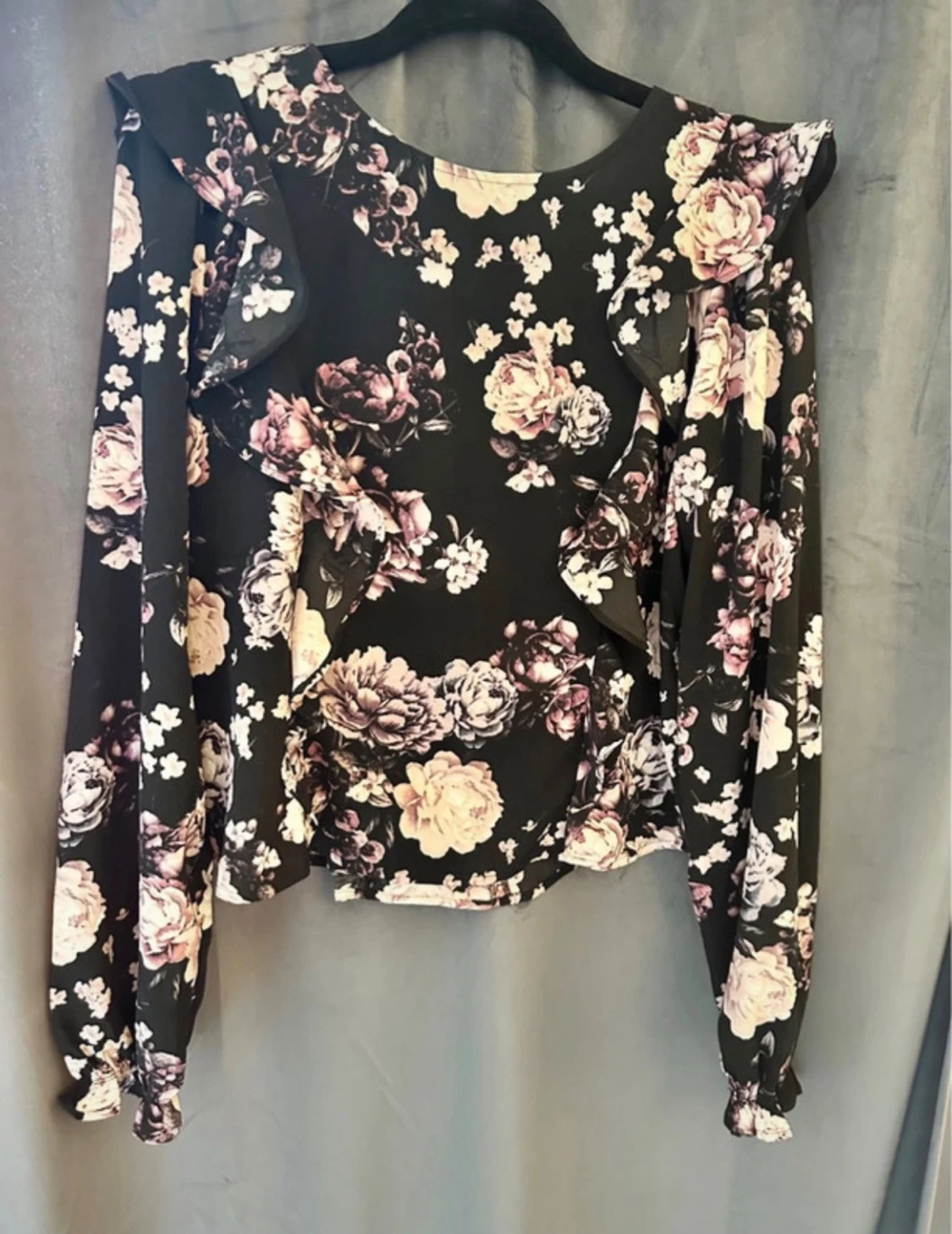 Blommig blus - 4