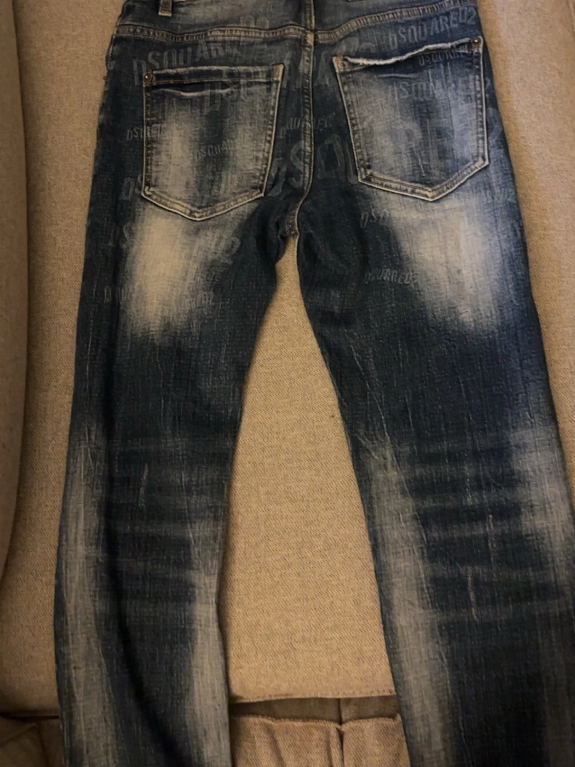 Blå dsquared jeans  - 1