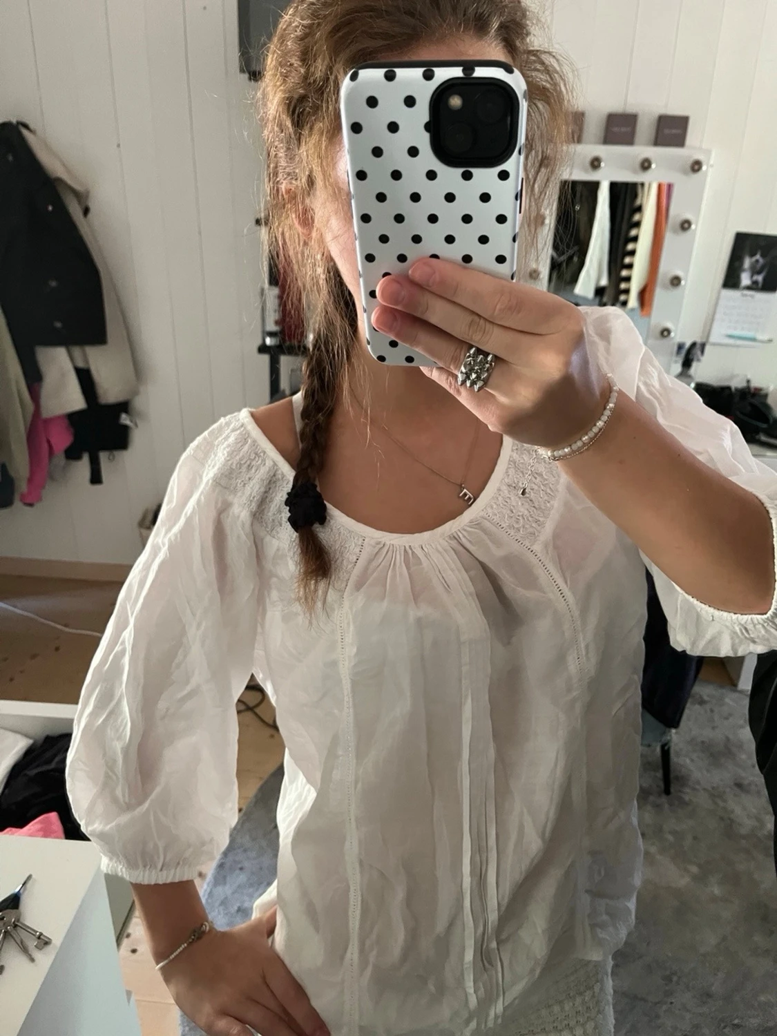 Vit blus - 2