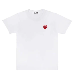 Comme des garçons tröja - Vit t-shirt från comme des garçons