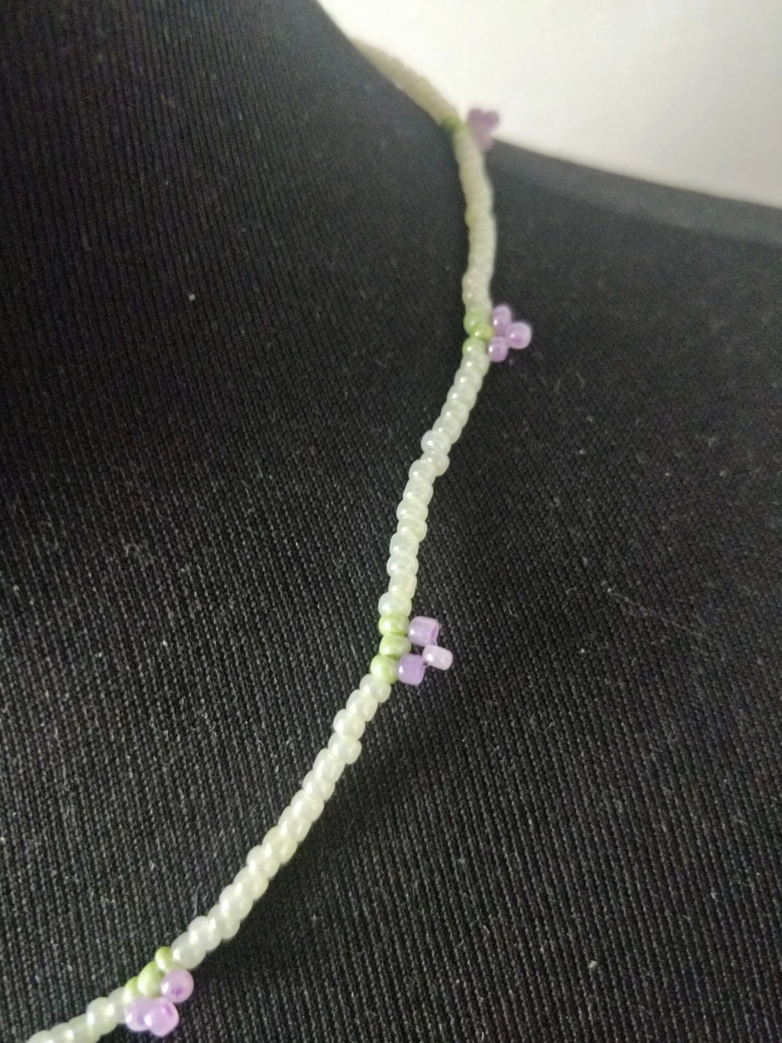 Pärlhalsband 🍇 - 91