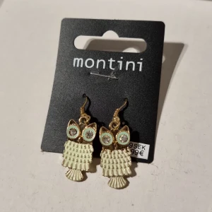 Örhängen ugglor - Oanvända 