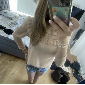 Rosa blus - Söt blus storlek 34💗