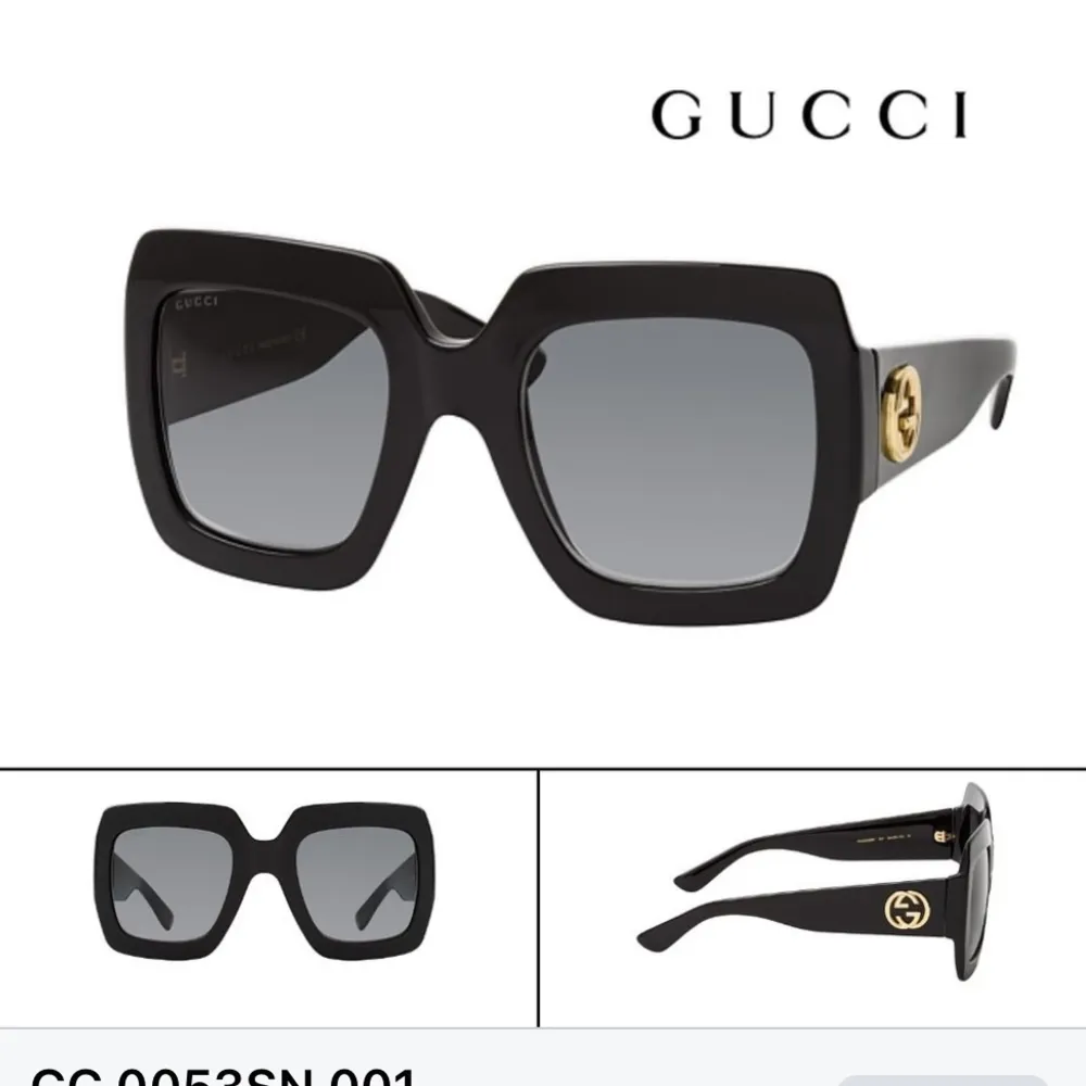 Säljar mina gucci solglasögon som jag köpt på gucci butiken. Har knappt använt de. Köpt för 2 729,00 kr.. Accessoarer.