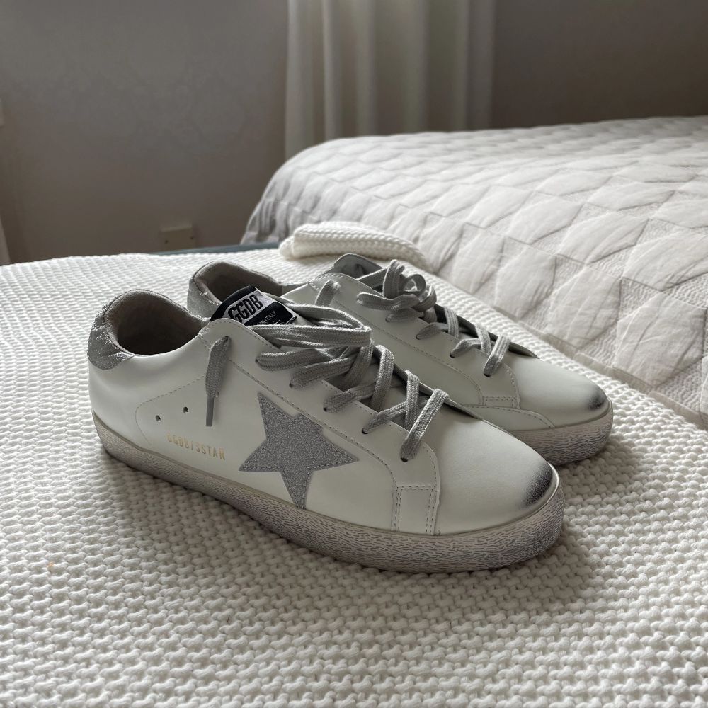 golden goose con brillantini