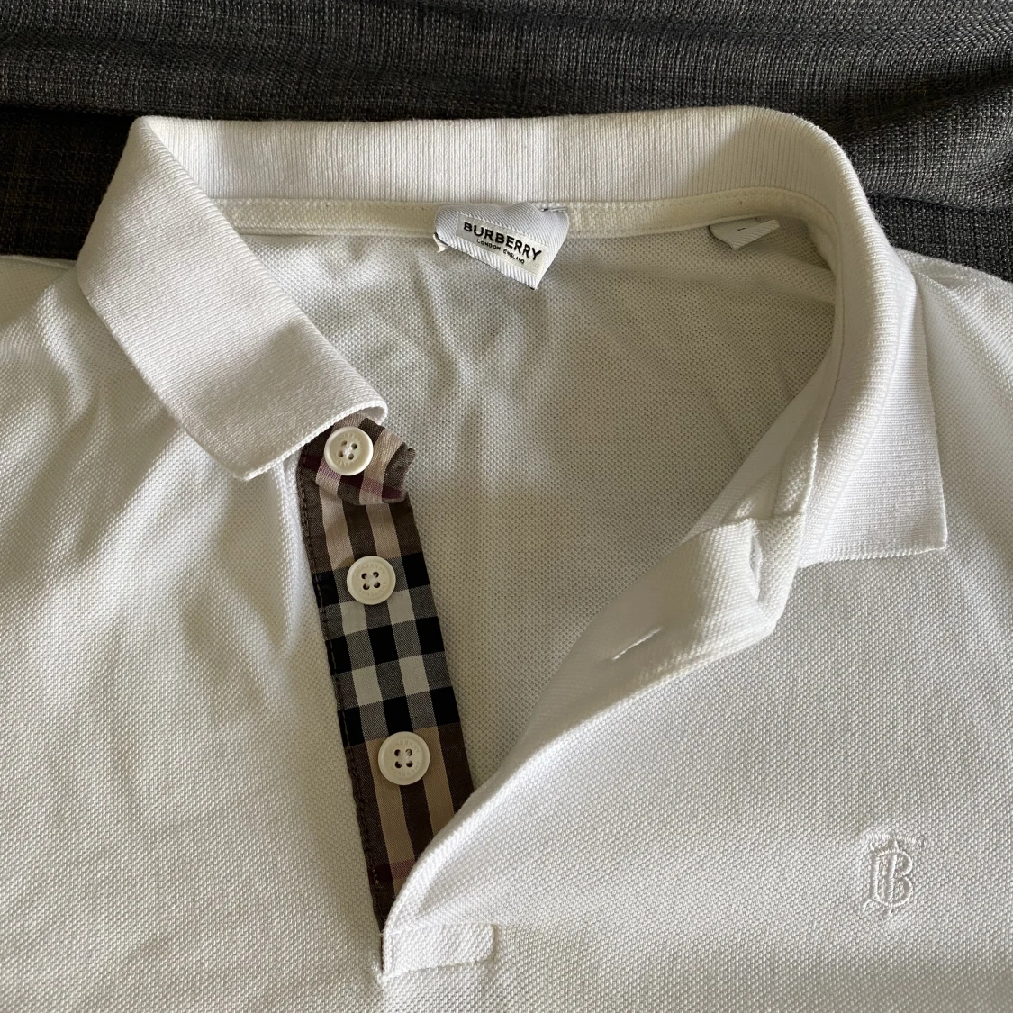 Burberry pikétröja  - 90