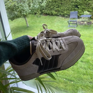 Vintage sneakers  - Perfekt nu till hösten. Beiga med bruna detaljer 