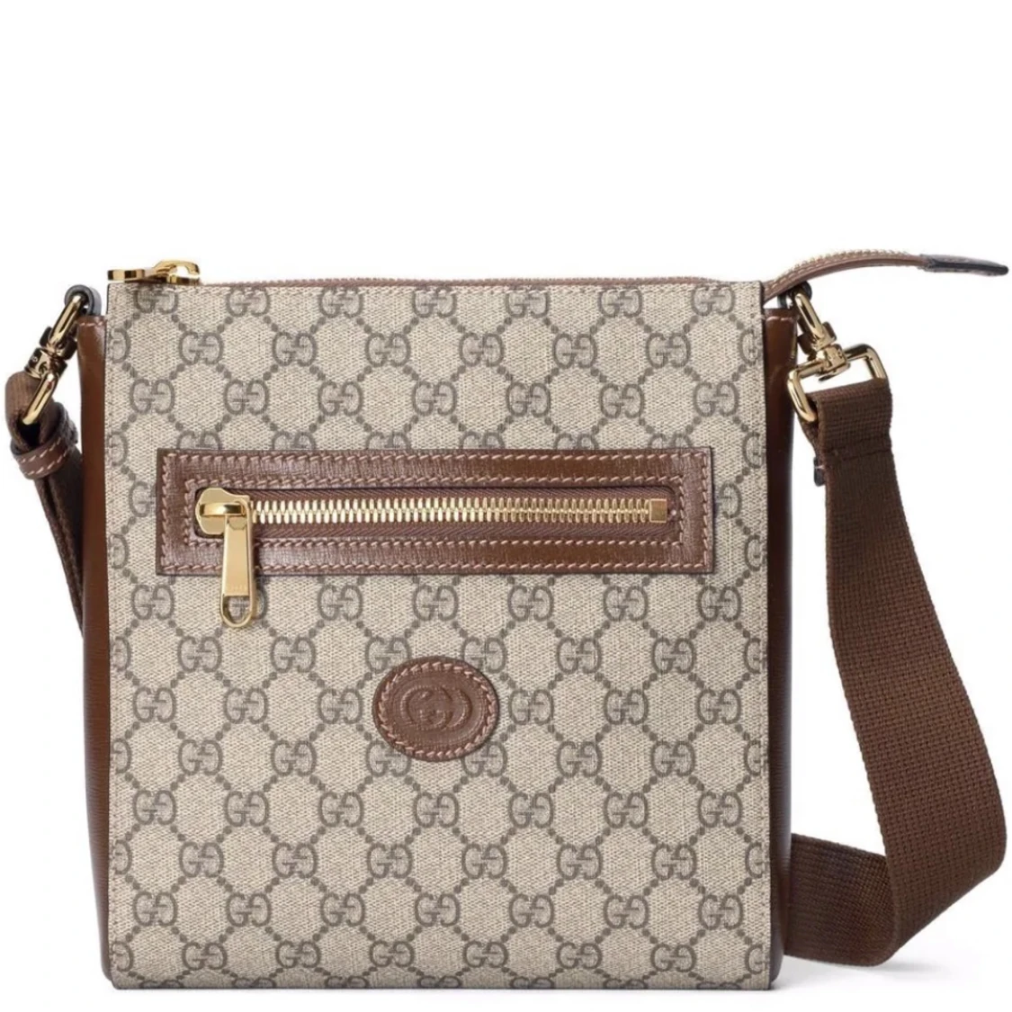 Gucci Supreme axelremsväska