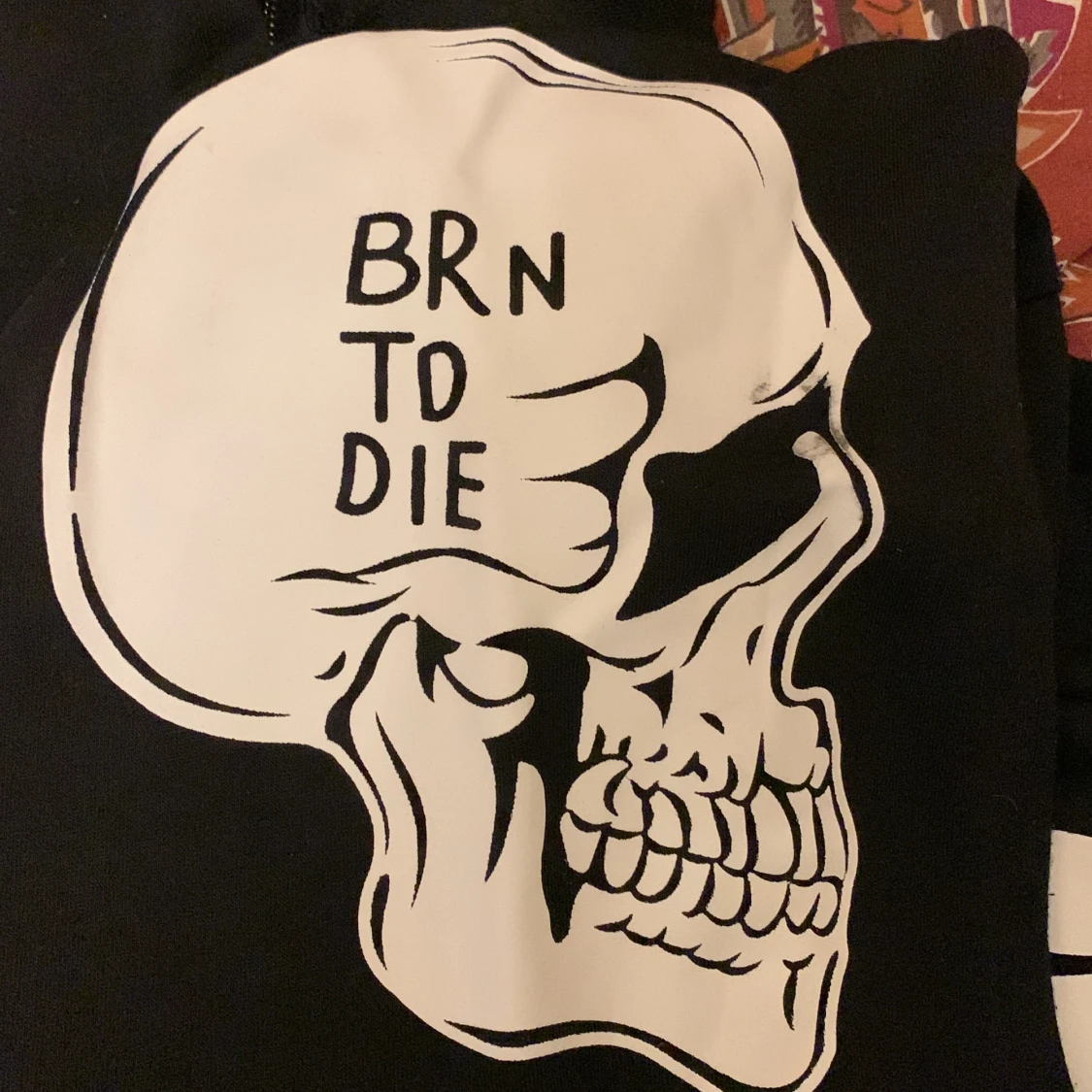 Skeleton zip up hoodie - 90