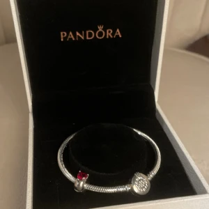 Pandora armband  - I jättebra skick använd flera gånger+ en berlock 