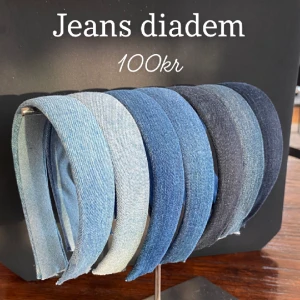 Jeans diadem  - Frakt 15kr. Finns bara 2 ljusa !❤️