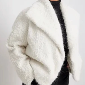 Teddyjacka - Jättemysig vinterjacka i teddy/päls från NA-KD 