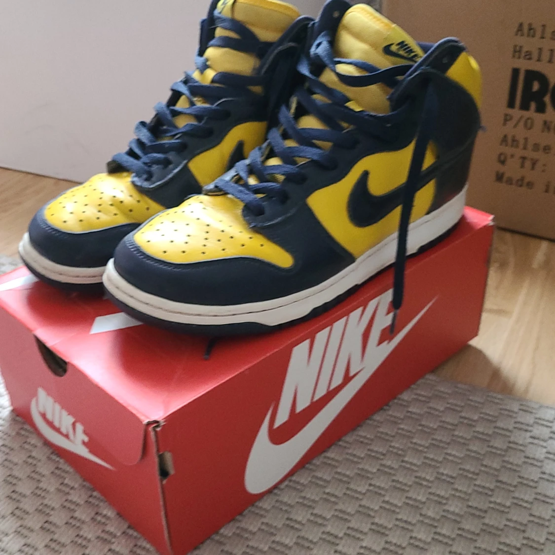 Nike Dunk High Michigan st44