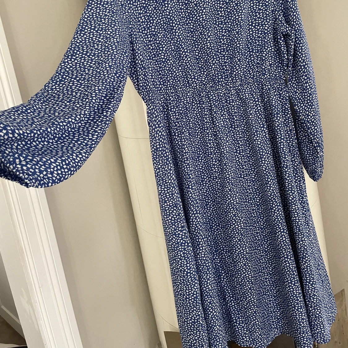 Blå sommarklänning - 90