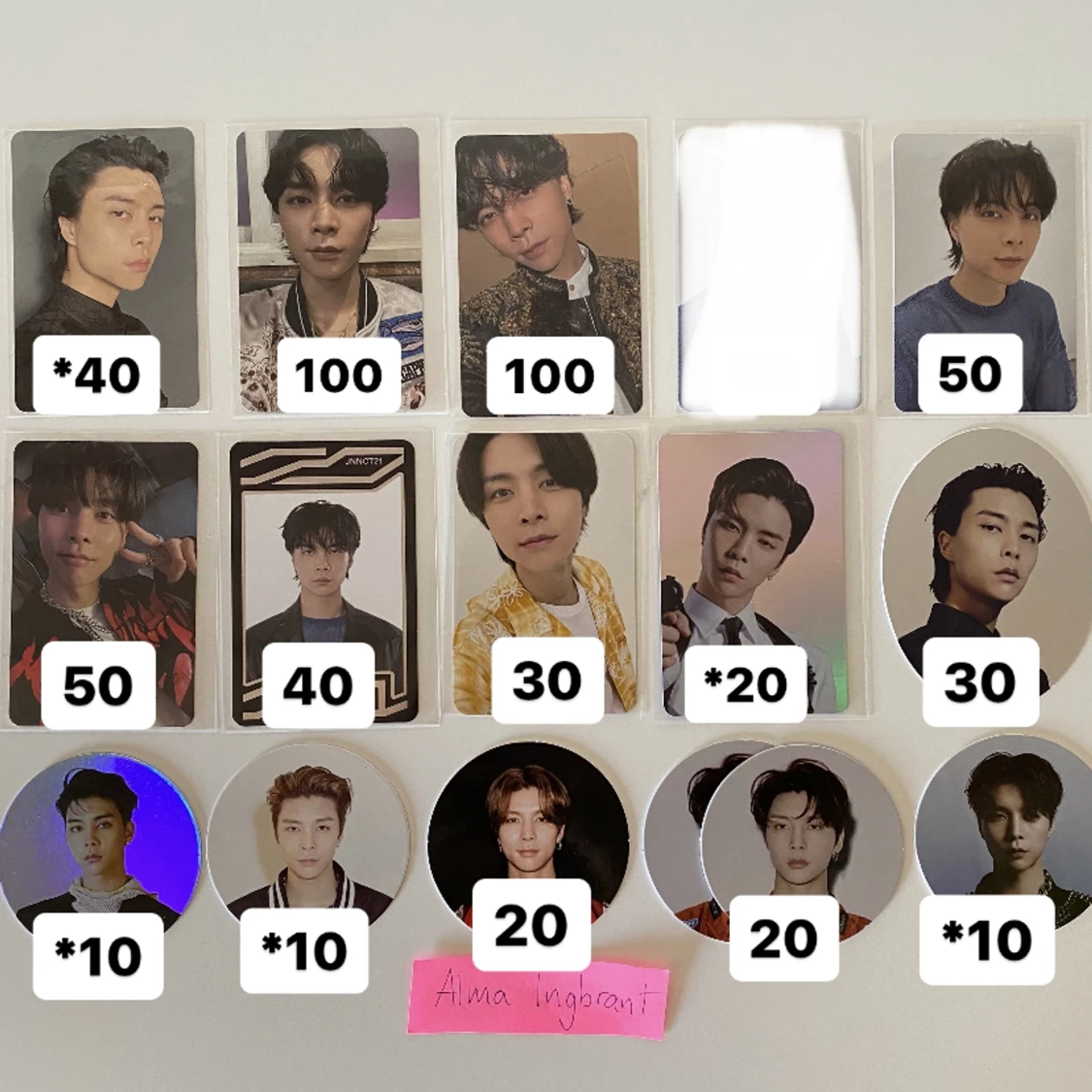 Nct Johnny photocards  - 91