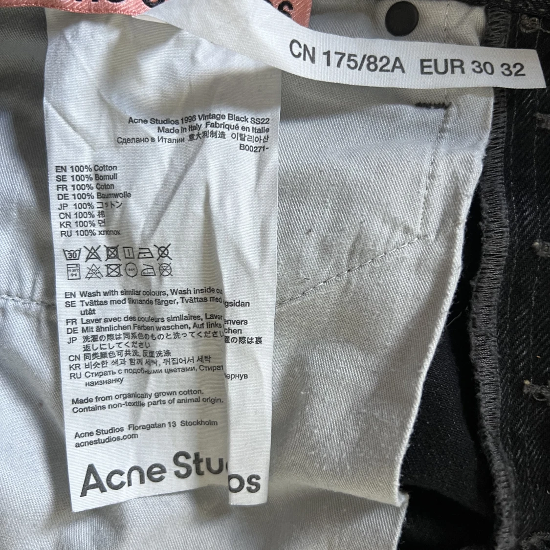 Acne Studios 1996 Vintage Black - 91