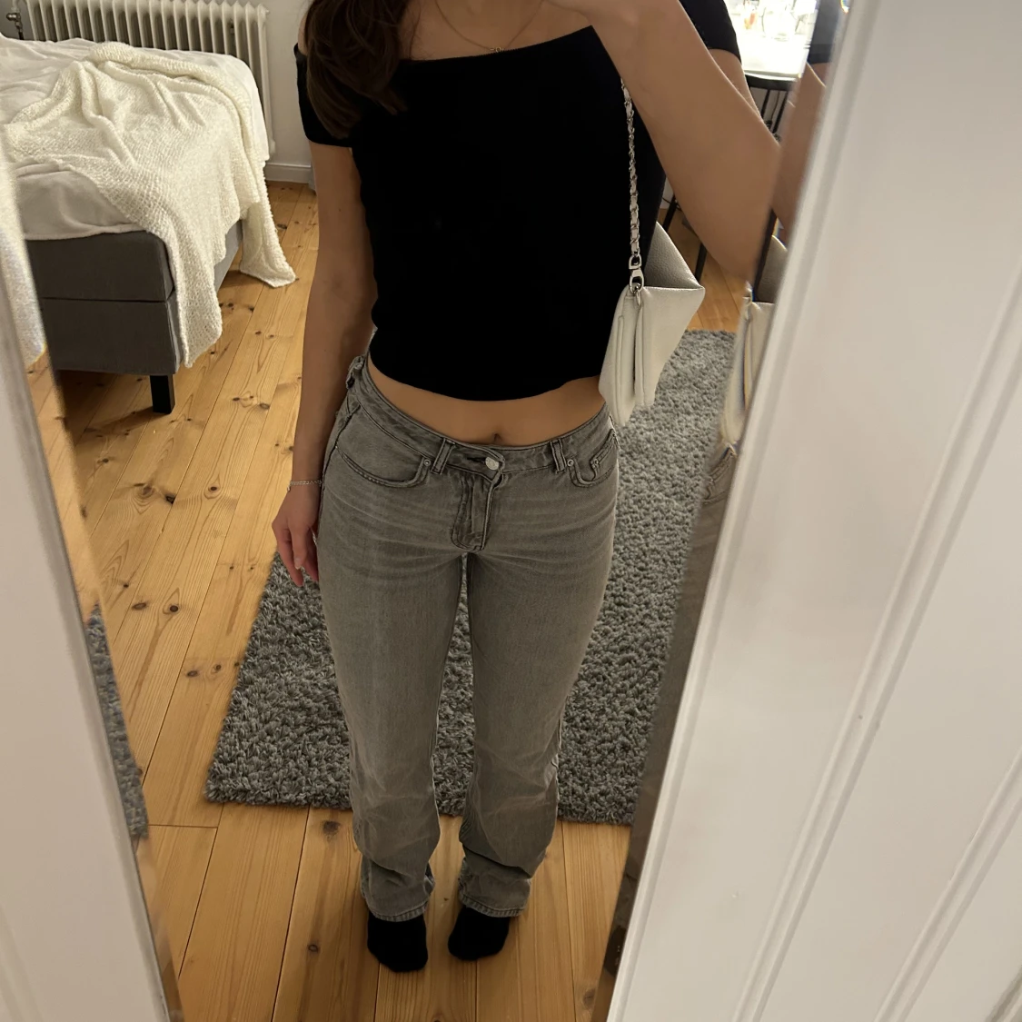 Midwaist bootcut jeans - 90