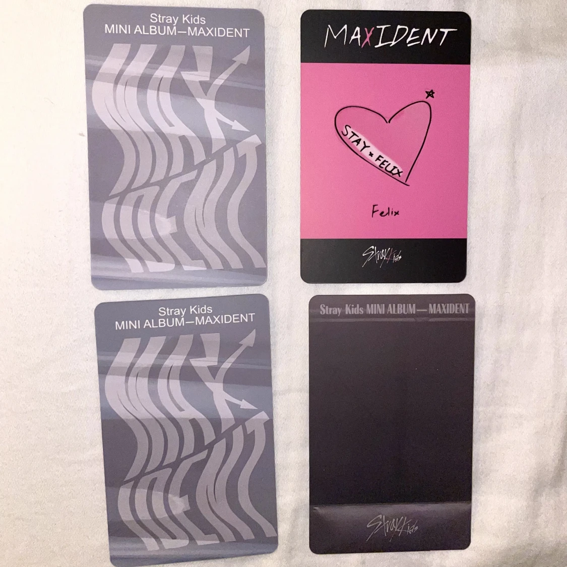 stray kids maxident lomo cards - 90