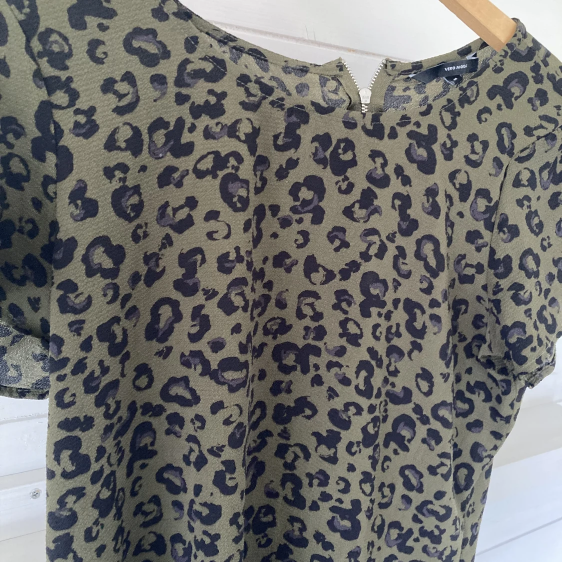 Leopardmönstrad topp - 90