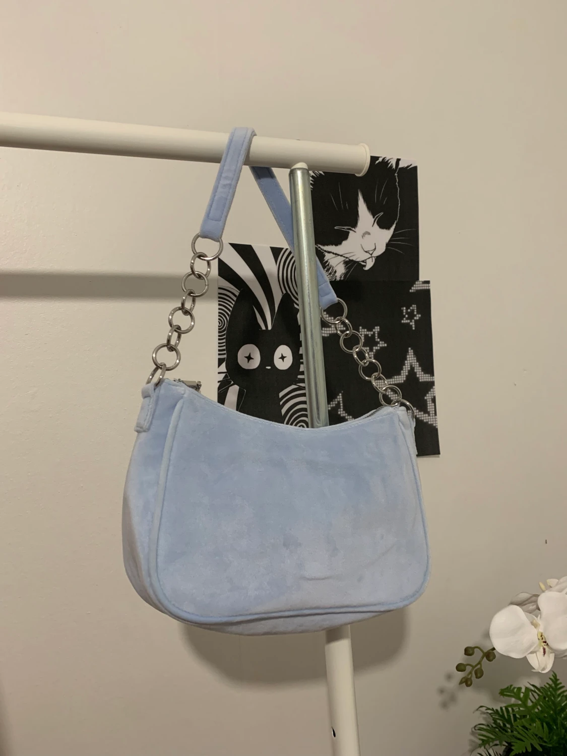 Supersöt ljusblå väska  - 90