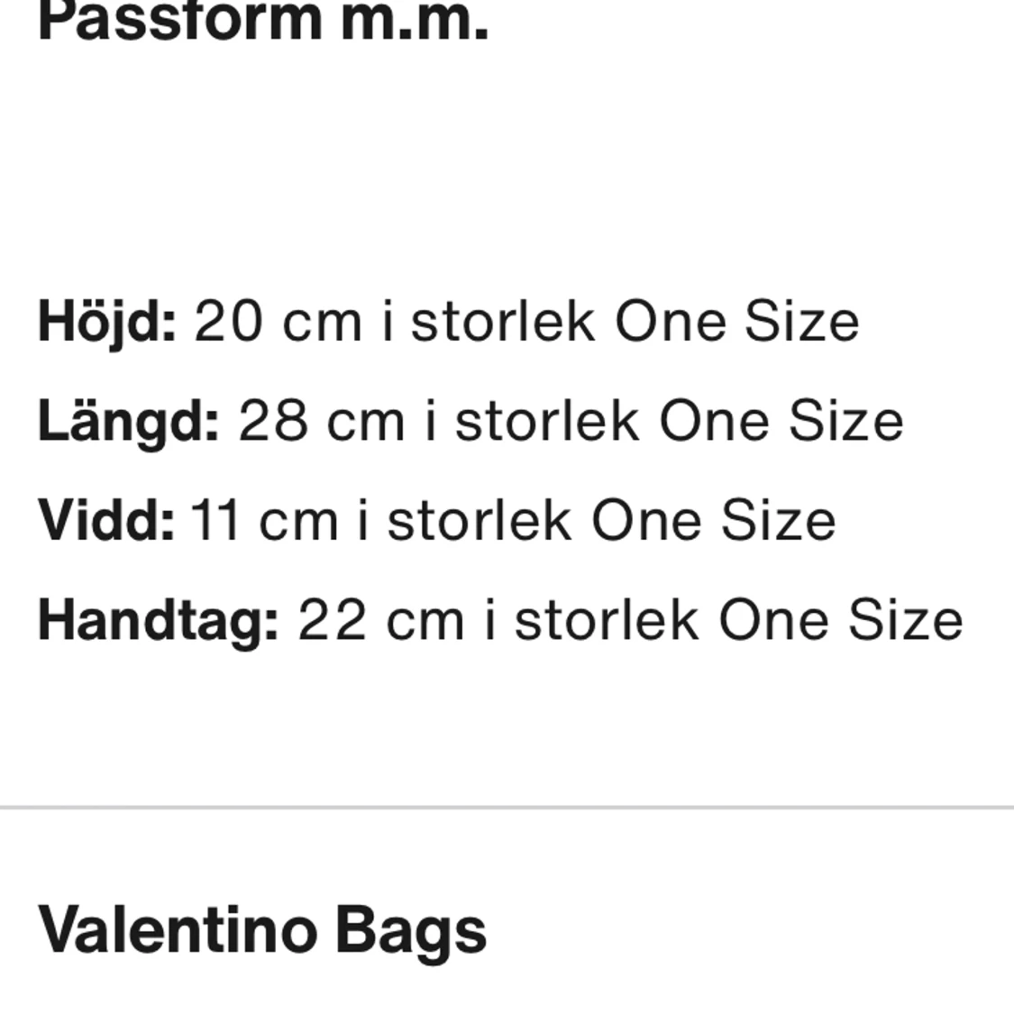 Valentino väska  - 91