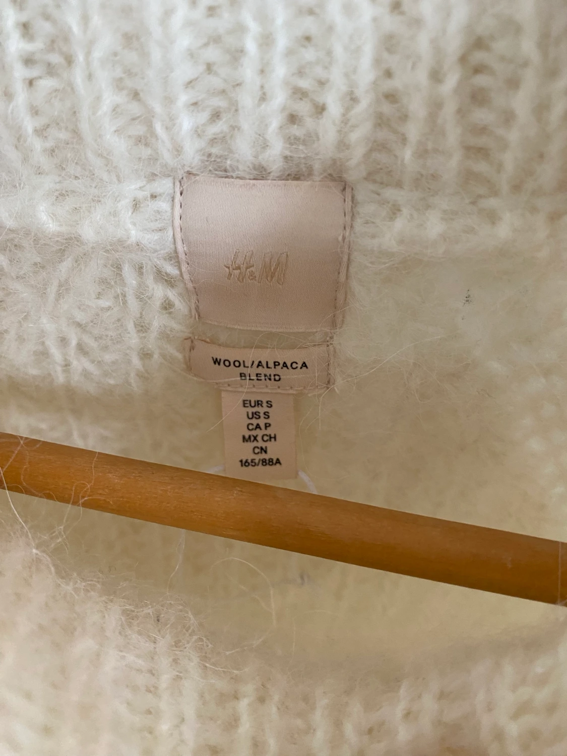 Ull och alpacka mix tröja från hm - 90