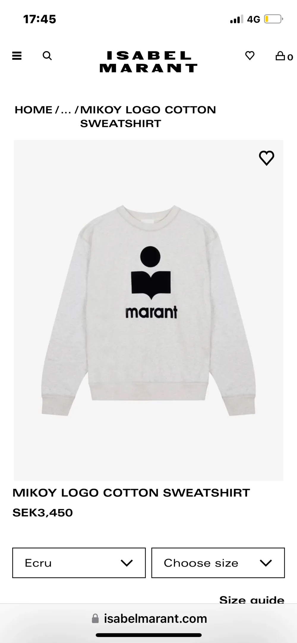 Super fin Isabel Marant tröja, väldigt bra skick och önska jag kunde ha kvar den men har blivit för liten!. Tröjor & Koftor.