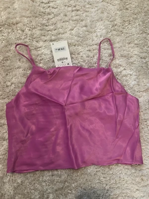 Topp från Zara - Jättefin croppad topp från Zara med prislapp kvar. Storlek M. 