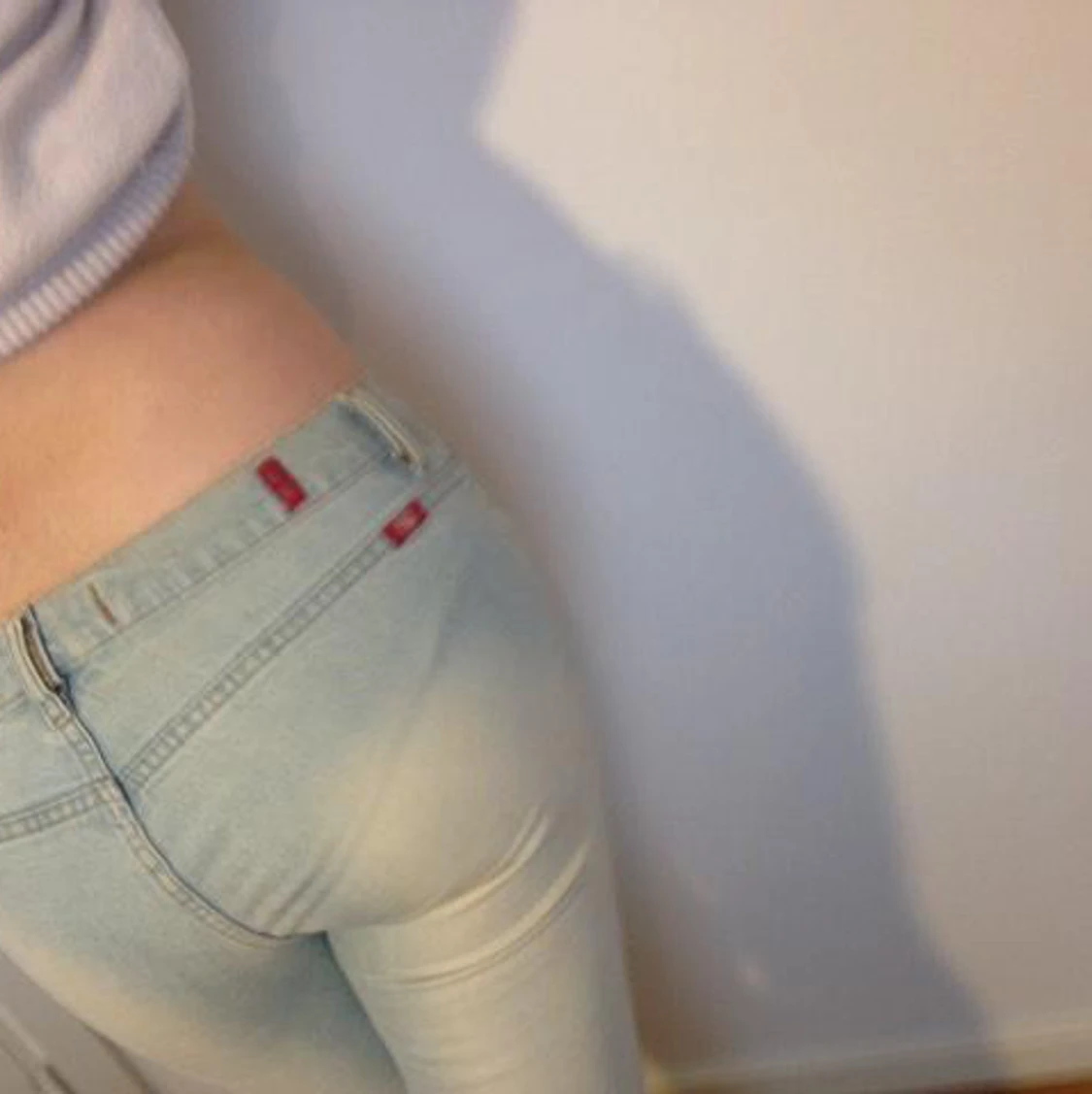 Lowwaist bootcut med detalj - 91