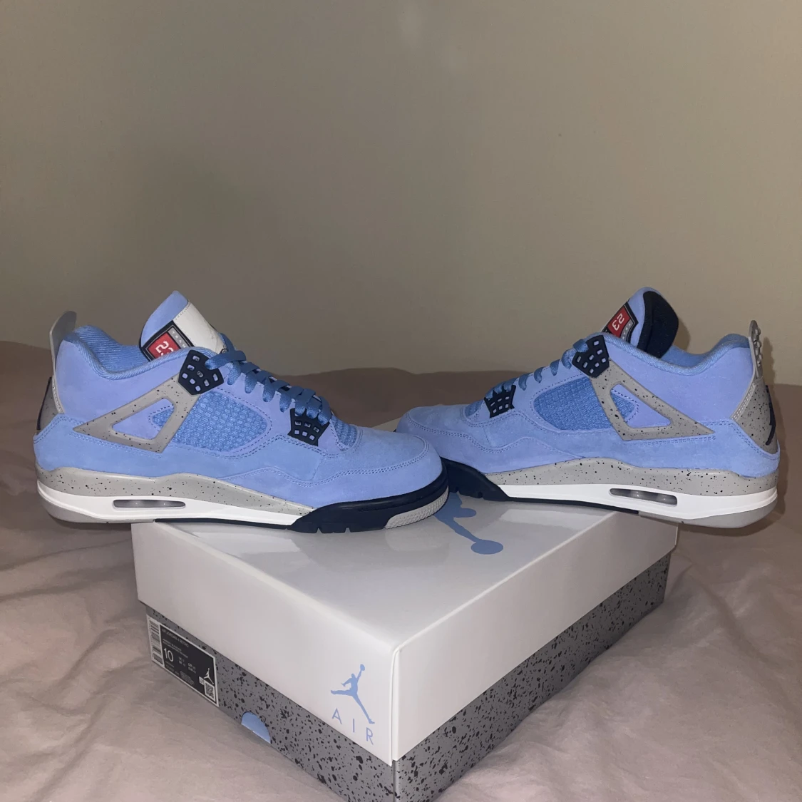 Nike Jordan 4 retro university blue us10 - 91