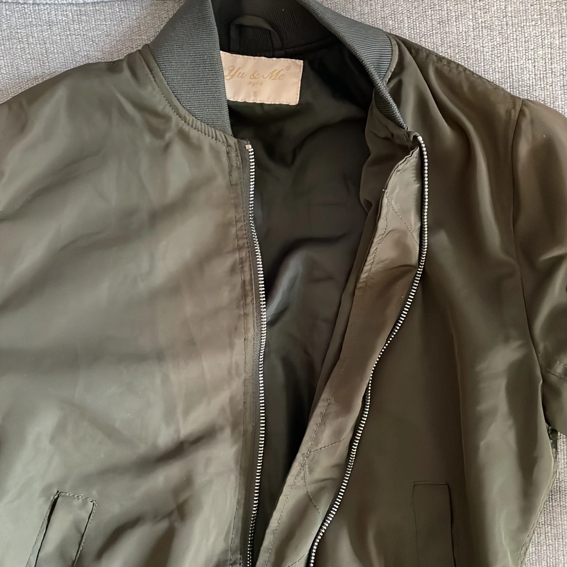 Grön mini jacka - 91