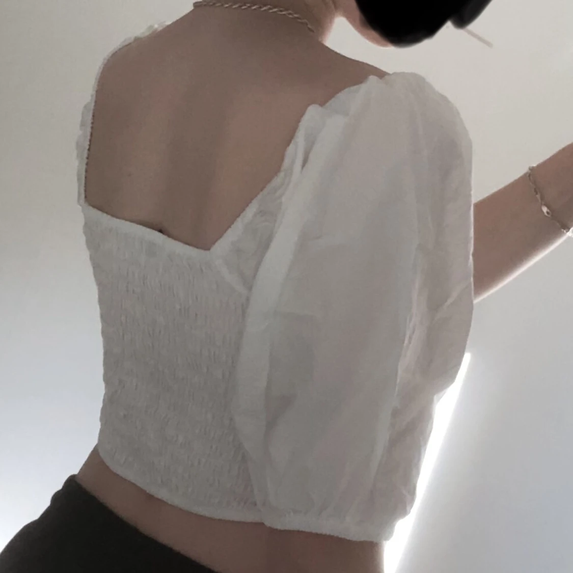 Vit sommar topp  - 91