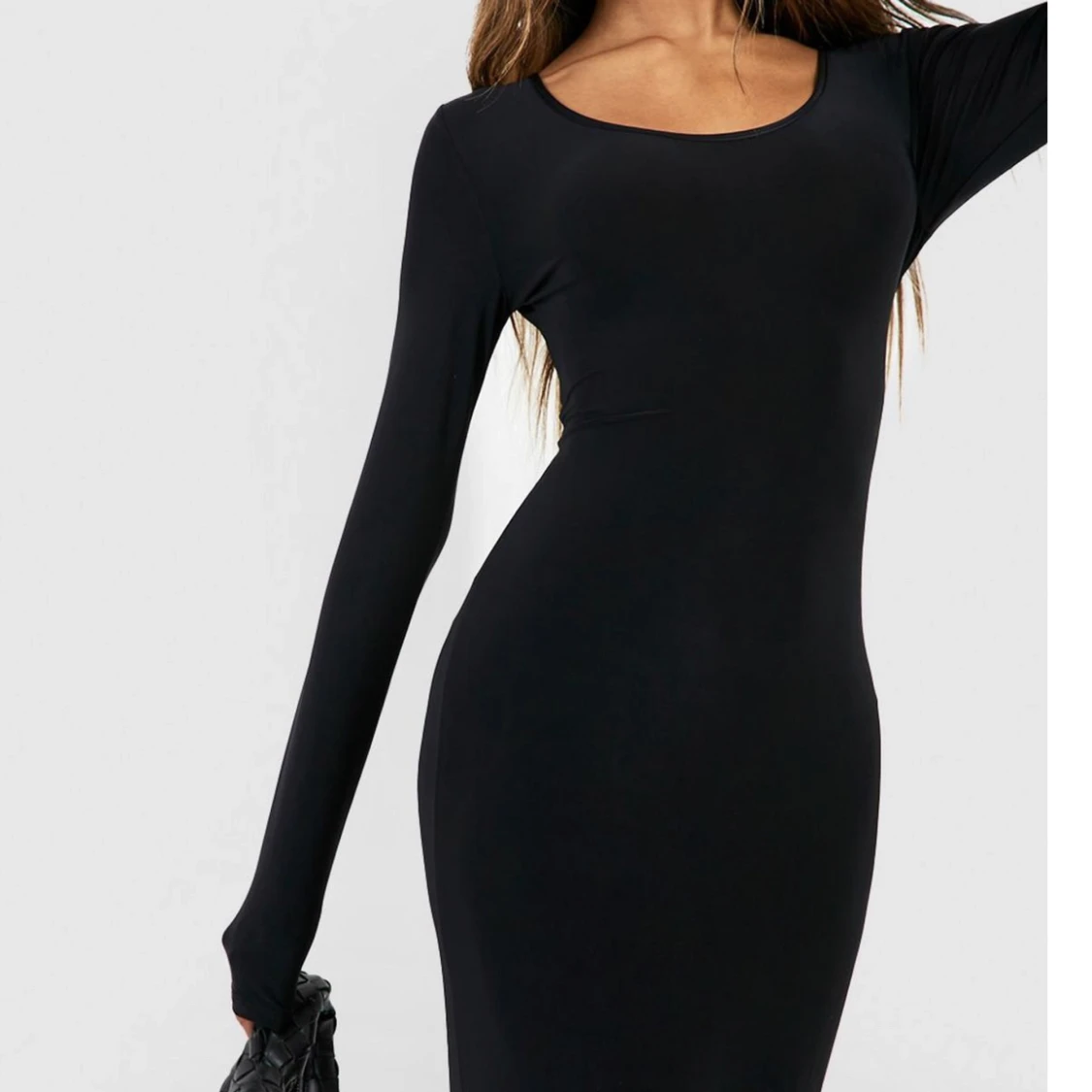 Svart maxiklänning - 90