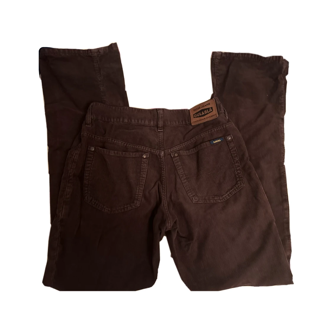 Lowwaist Manchester byxor