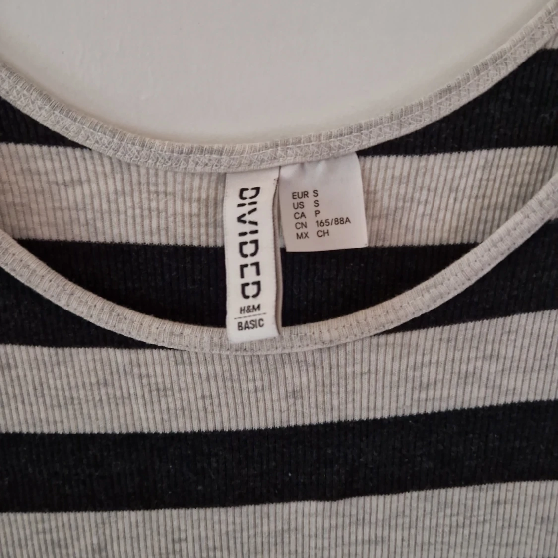 Ribbad, randing klänning - 90