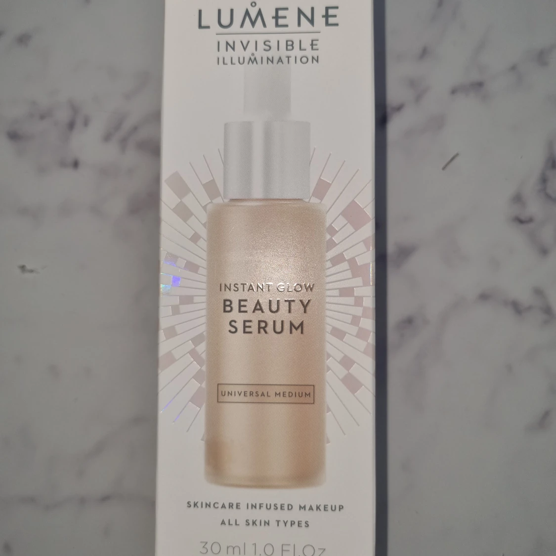 lumene invisible illumination instant glow beauty serum