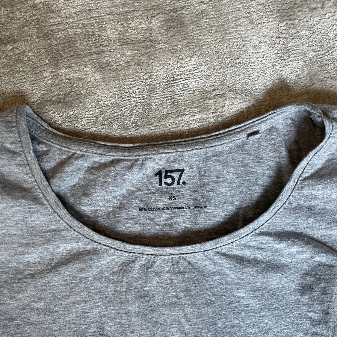 Urringad grå tröja från lager 157🩶 - 91