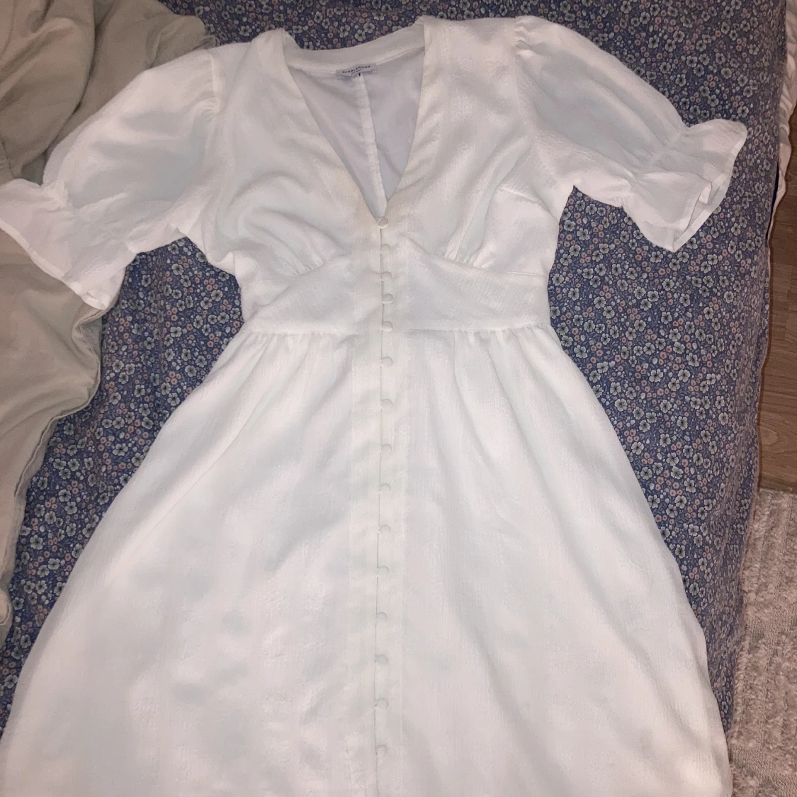 Vit klänning - 28