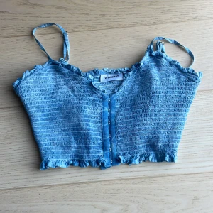 Blå topp - Söt blå topp, skriv för frågor eller fler bilder💕