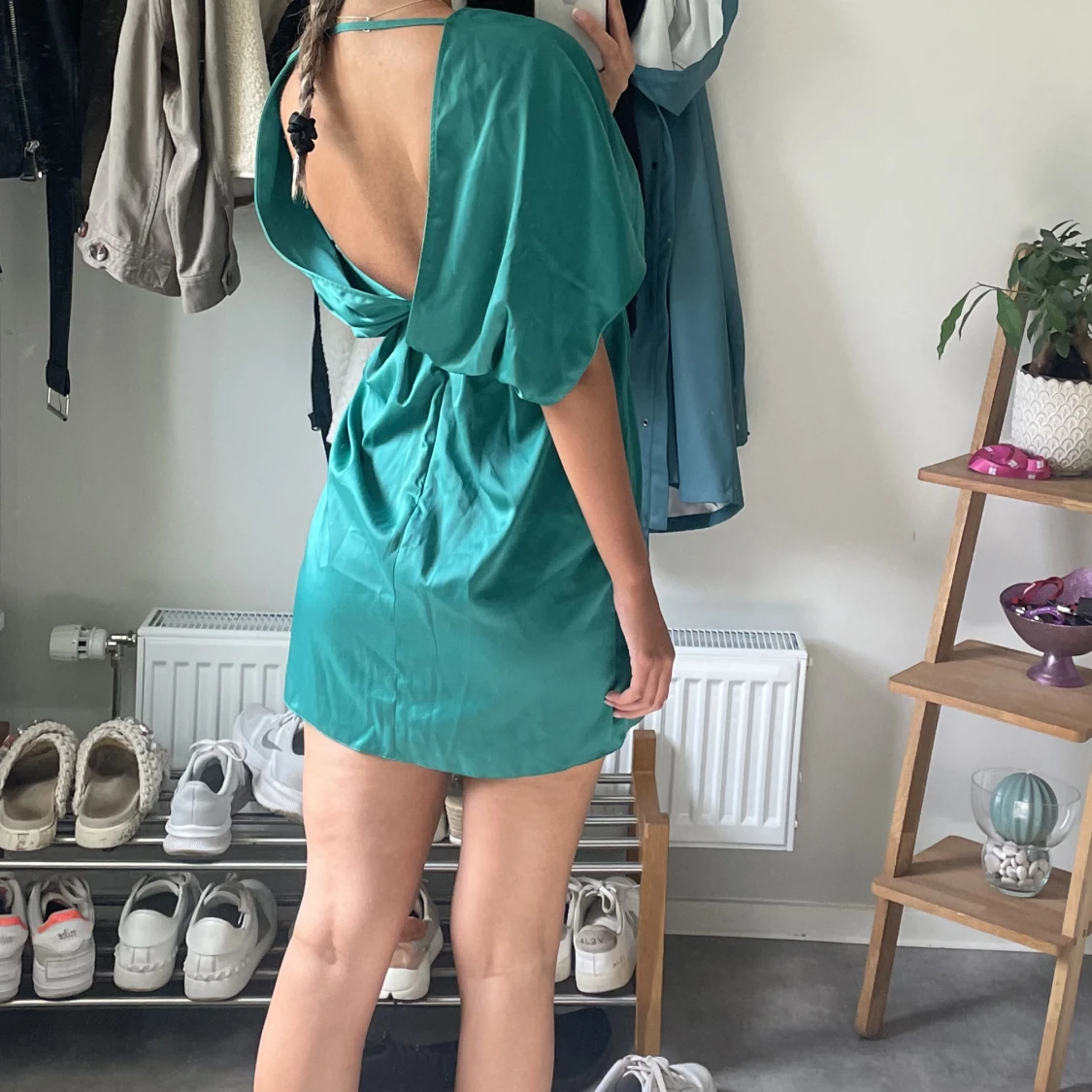 Grön klänning  - 90