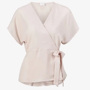 Ljusrosa blus - Ljusrosa jättefin luftig blus från vila