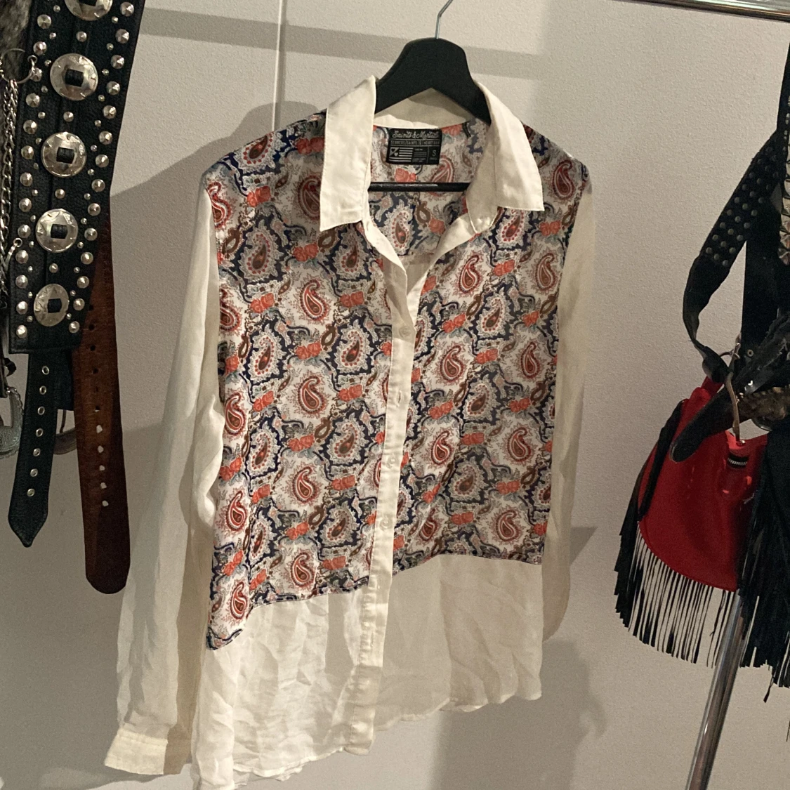 Blus paisleymönstrad - 90